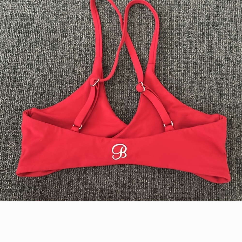 Bombshell Sportswear Red Sports Bra